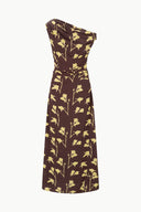 Image MAXI PHARE DRESS | EARTH PRESSED FLORAL 5 of 5