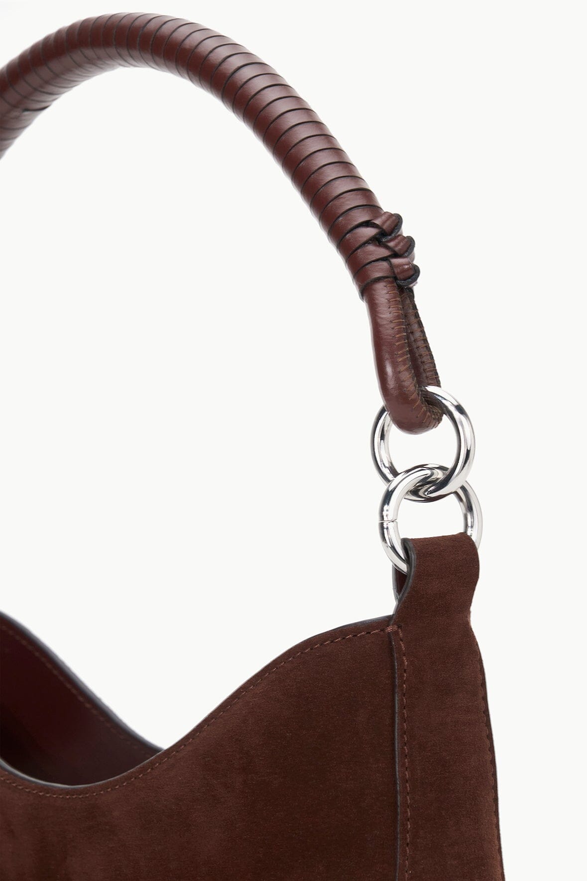 Image MEL BAG | MAHOGANY SUEDE 5 of 6 and Clicking this image will trigger a zoom pop-up