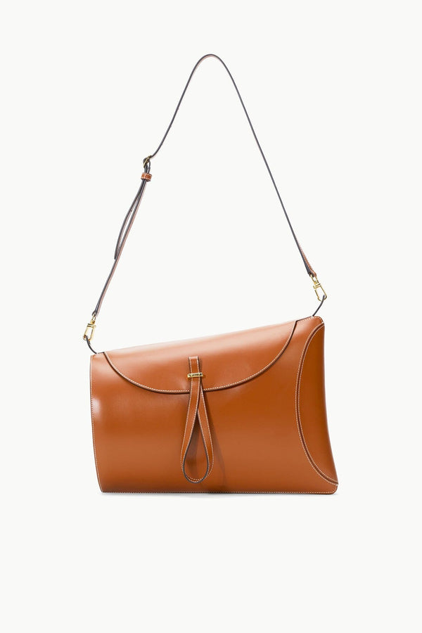 LA TALUS Shoulder Bag Solid Color Storage Corduroy Korean Style Multipurpose  Crossbody Bag for Daily Life Brown One Size 