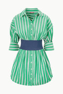 Image MICHELLE DRESS | SEAWEED STRIPE 5 of 5