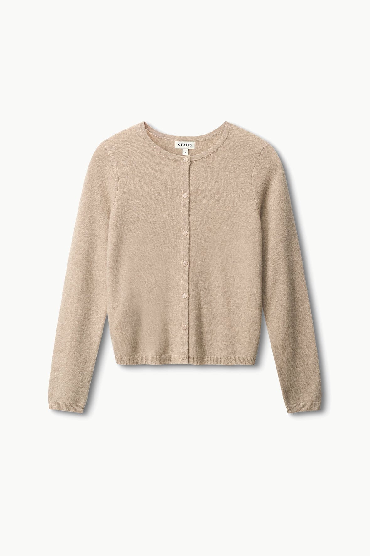 Image MIDNIGHT CASHMERE CARDIGAN | STONE 5 of 5 and Clicking this image will trigger a zoom pop-up