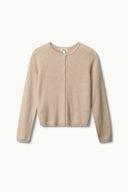 Image MIDNIGHT CASHMERE CARDIGAN | STONE 5 of 5