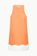 Image MIKA LINEN DRESS | APRICOT WHITE 7 of 7