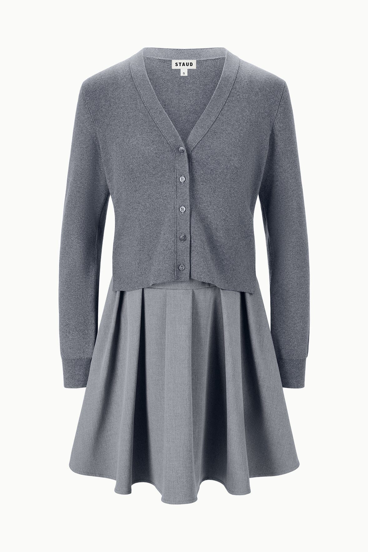 STAUD, Milo Dress in Static, Size Medium STAUD, Milo Dress in Static, Size Medium