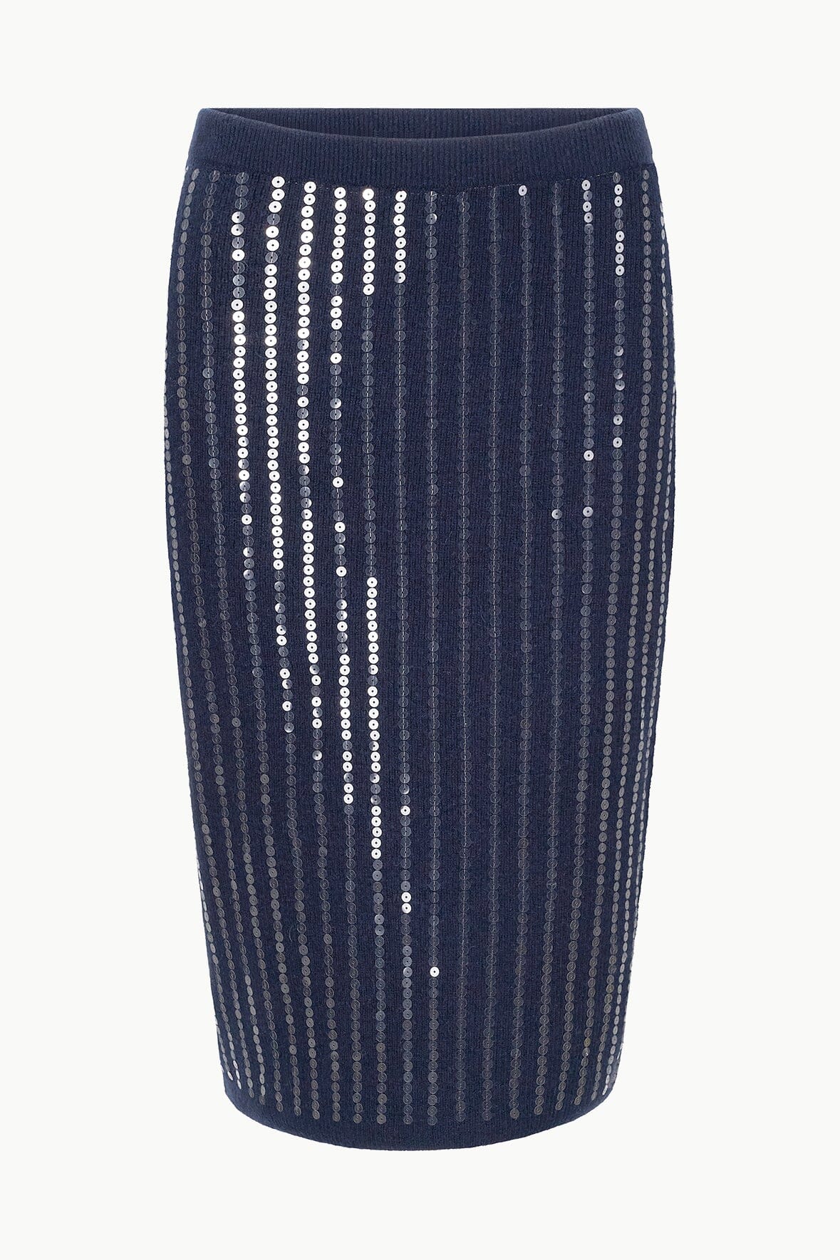 Image MIMI SKIRT | NAVY 6 of 6 and Clicking this image will trigger a zoom pop-up