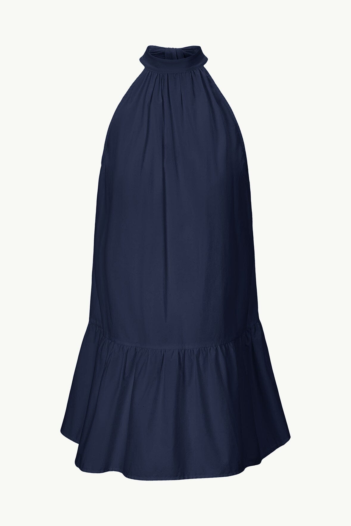 Image MINI MARLOWE DRESS | NAVY 3 of 3 and Clicking this image will trigger a zoom pop-up