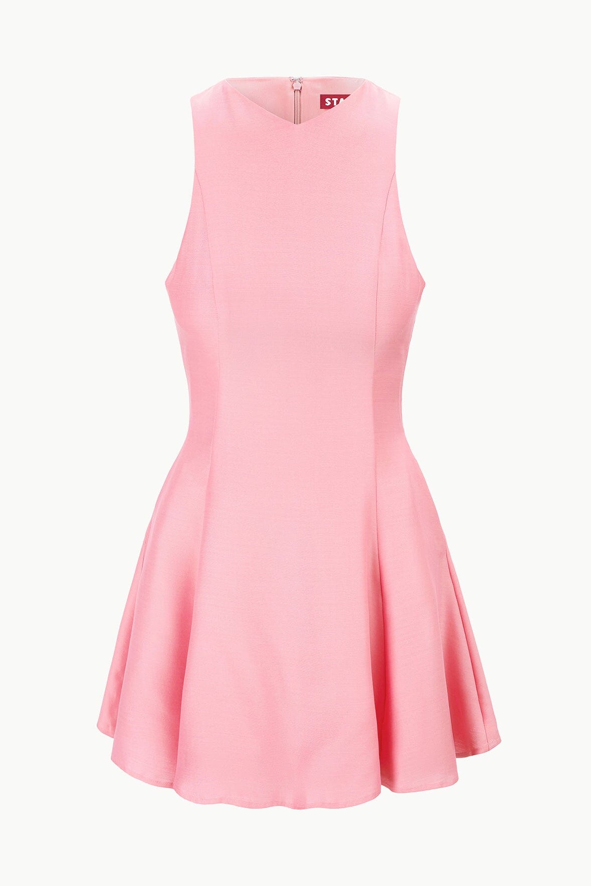 Image MINI HEIKE DRESS | DAMASK PINK 7 of 7 and Clicking this image will trigger a zoom pop-up