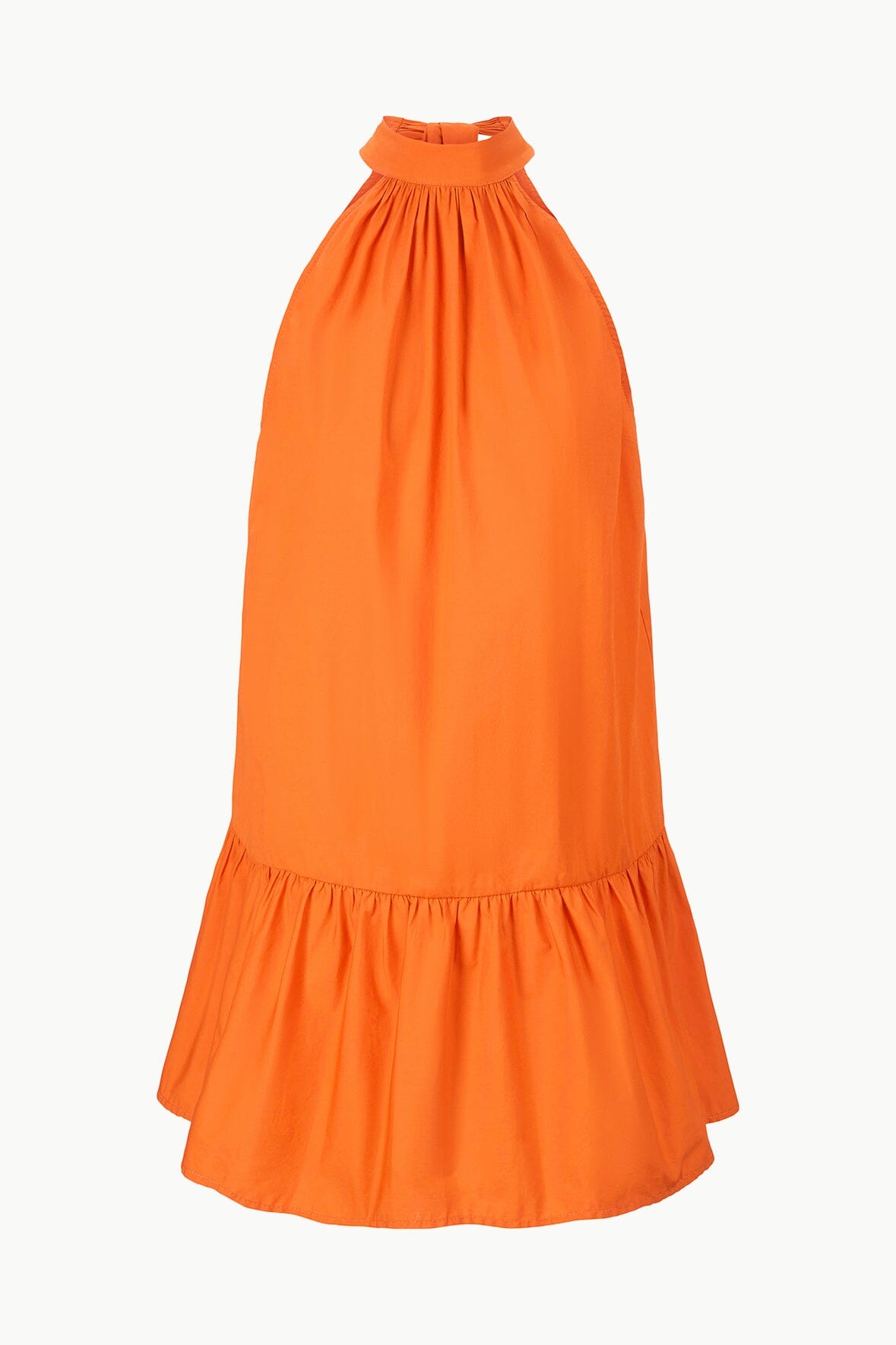 Image MINI MARLOWE DRESS | TANGERINE 6 of 6 and Clicking this image will trigger a zoom pop-up