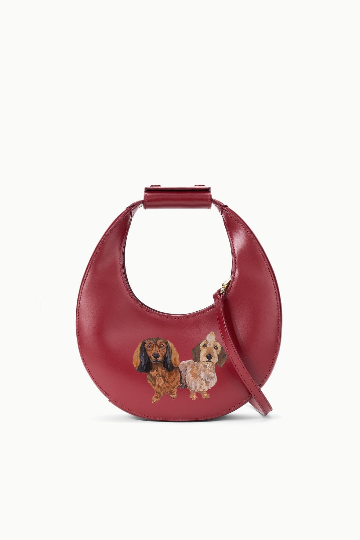 Image CUSTOM MINI MOON BAG | PINOT 2 of 5 and Clicking this image will trigger a zoom pop-up