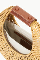 Image MINI MOON WICKER BAG | NATURAL 6 of 6