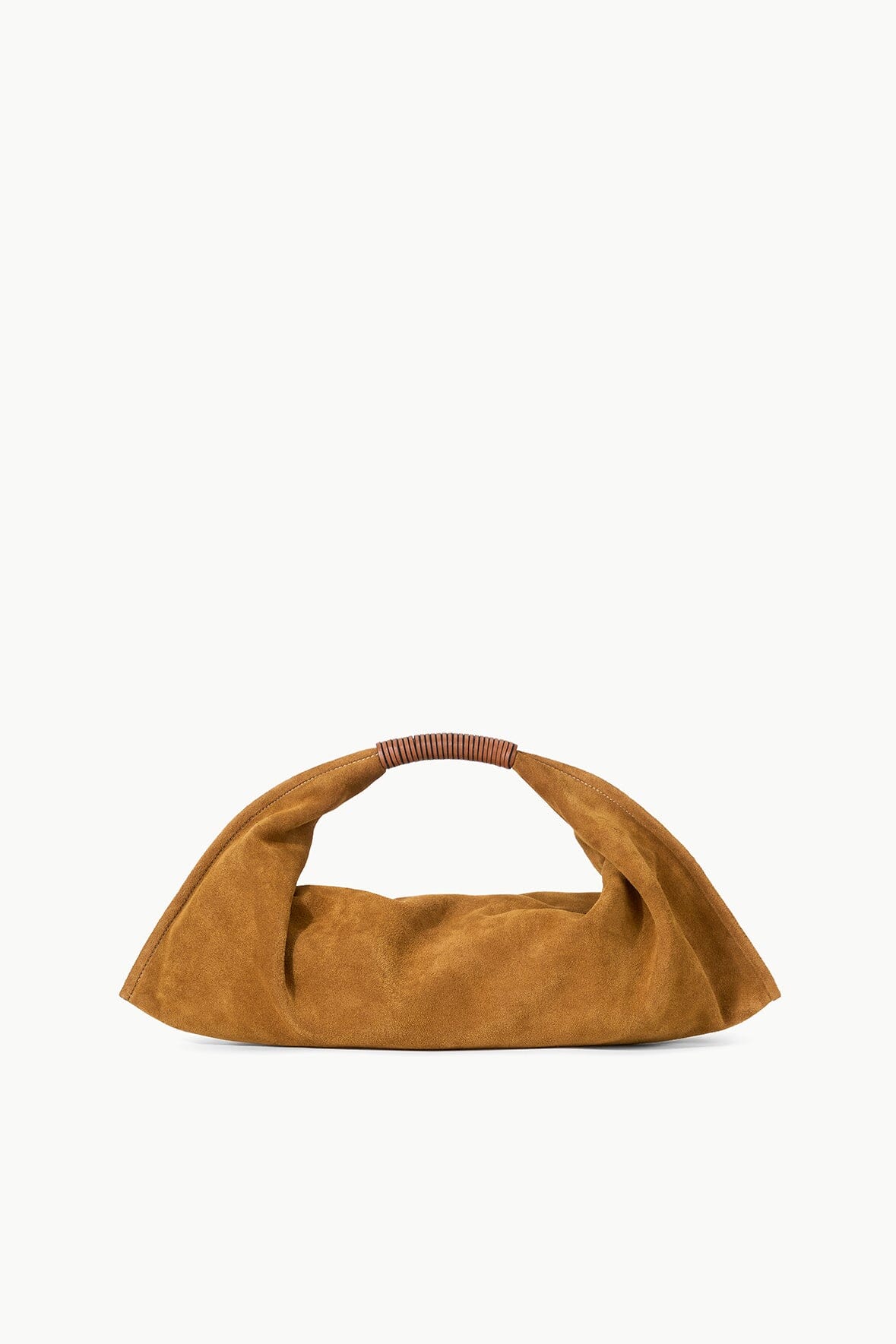 Image MINI RONNIE BAG | TAN SUEDE 1 of 7 and Clicking this image will trigger a zoom pop-up