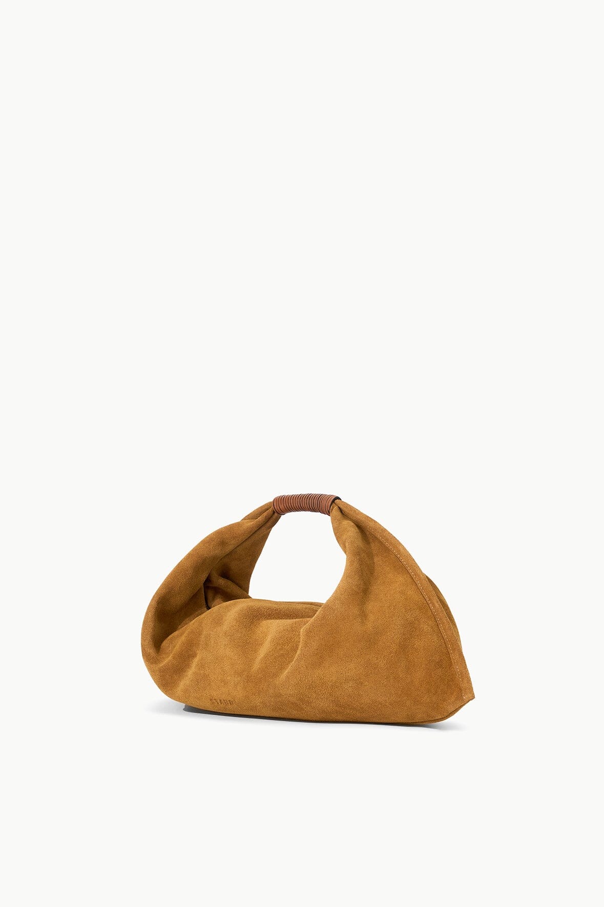 Image MINI RONNIE BAG | TAN SUEDE 3 of 6 and Clicking this image will trigger a zoom pop-up