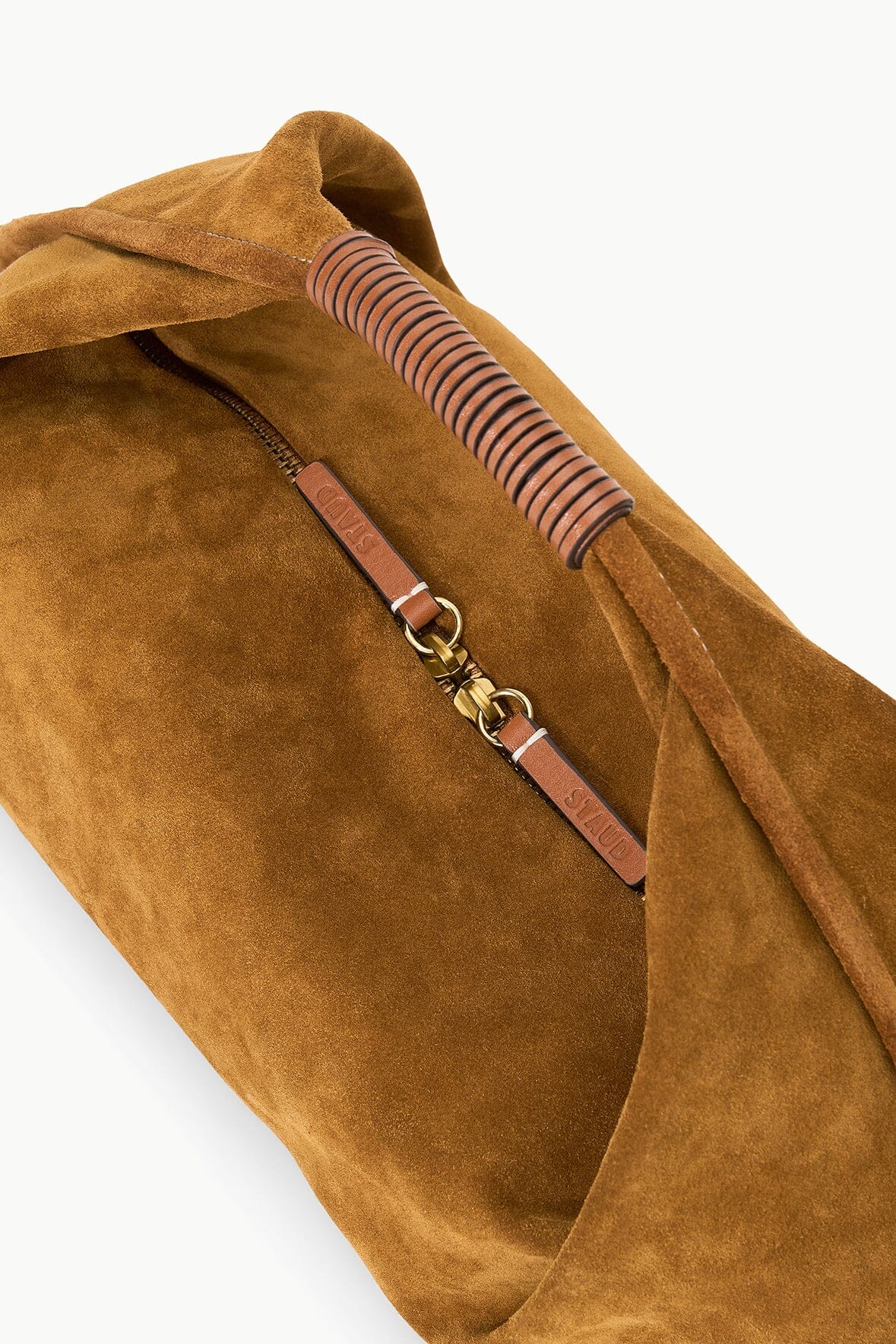 Image MINI RONNIE BAG | TAN SUEDE 5 of 7 and Clicking this image will trigger a zoom pop-up