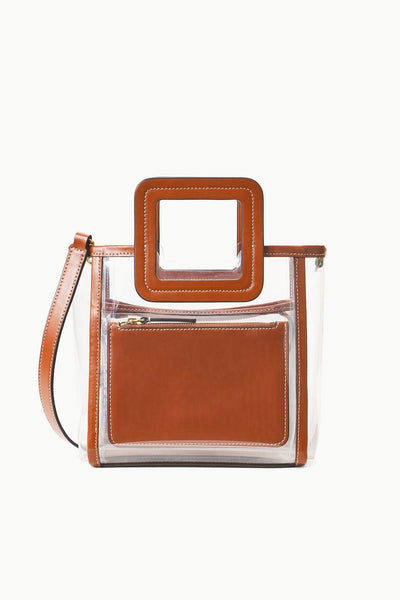 THE STADIUM MINI SHIRLEY BAG CLEAR TAN