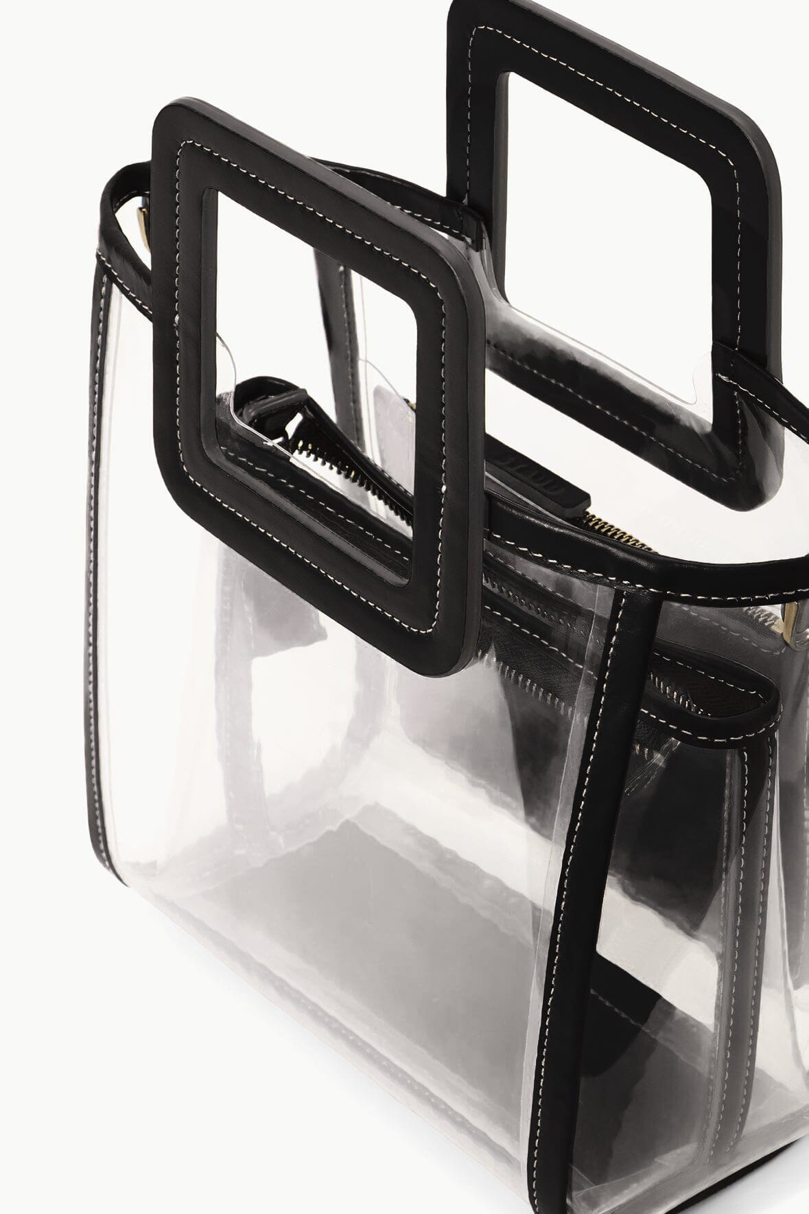 Image STADIUM MINI SHIRLEY BAG | CLEAR BLACK 3 of 3 and Clicking this image will trigger a zoom pop-up