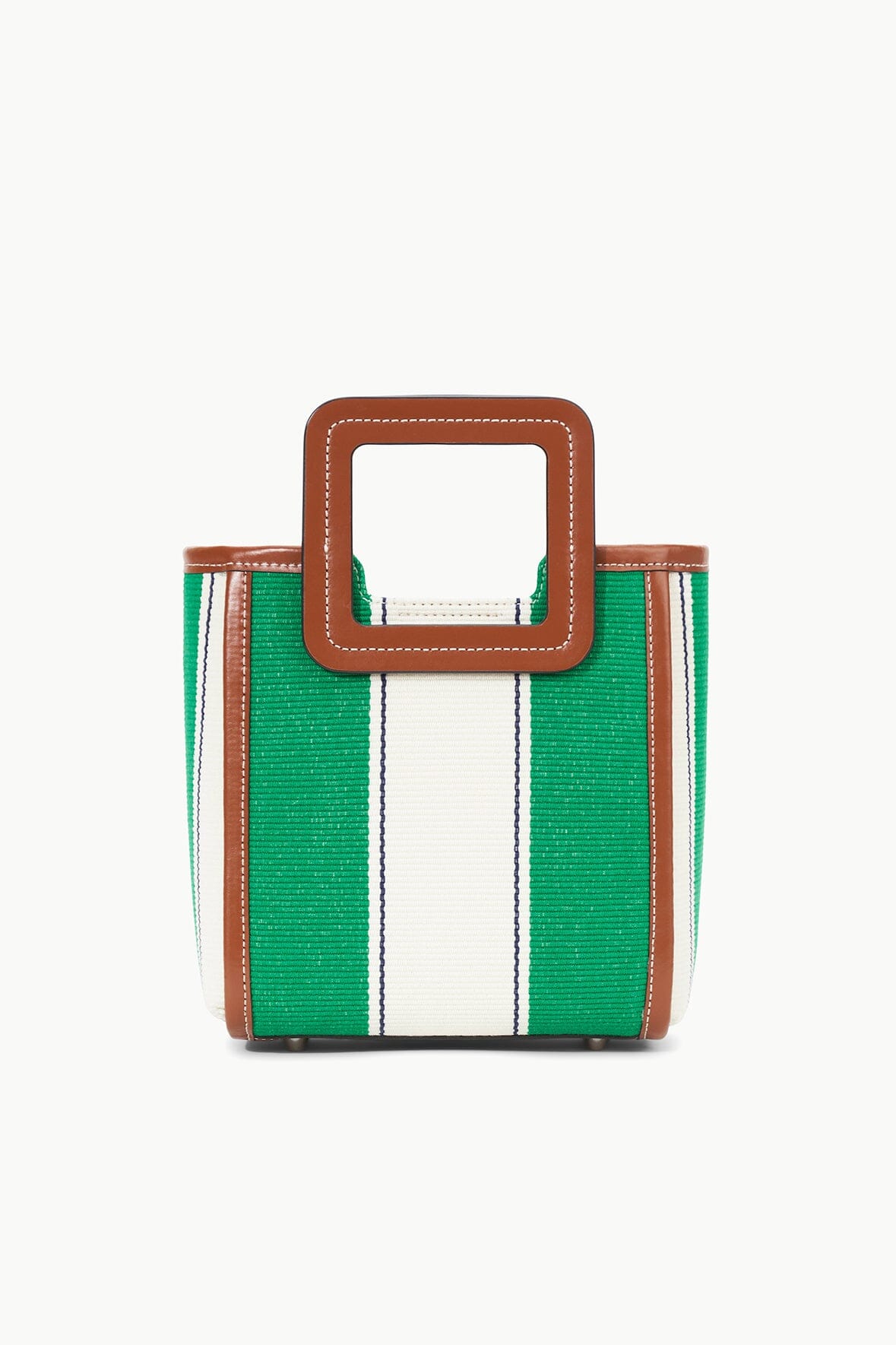 Image MINI SHIRLEY BAG | BUNGALOW STRIPE 1 of 8 and Clicking this image will trigger a zoom pop-up