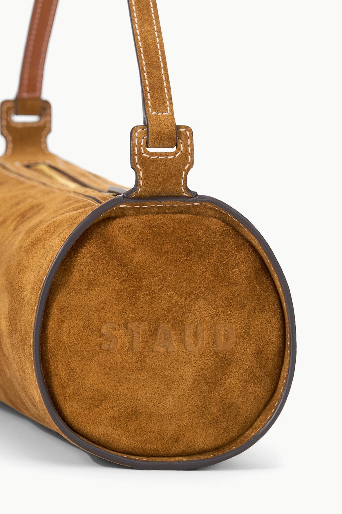 Image MINI TARU BAG | TAN SUEDE 5 of 8 and Clicking this image will trigger a zoom pop-up