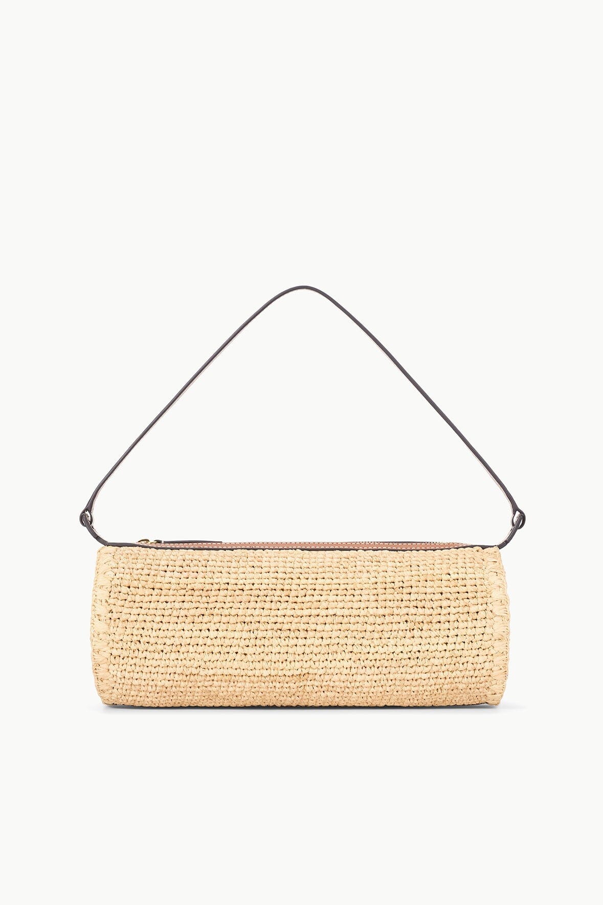 Image MINI TARU RAFFIA BAG | NATURAL TAN 1 of 7 and Clicking this image will trigger a zoom pop-up