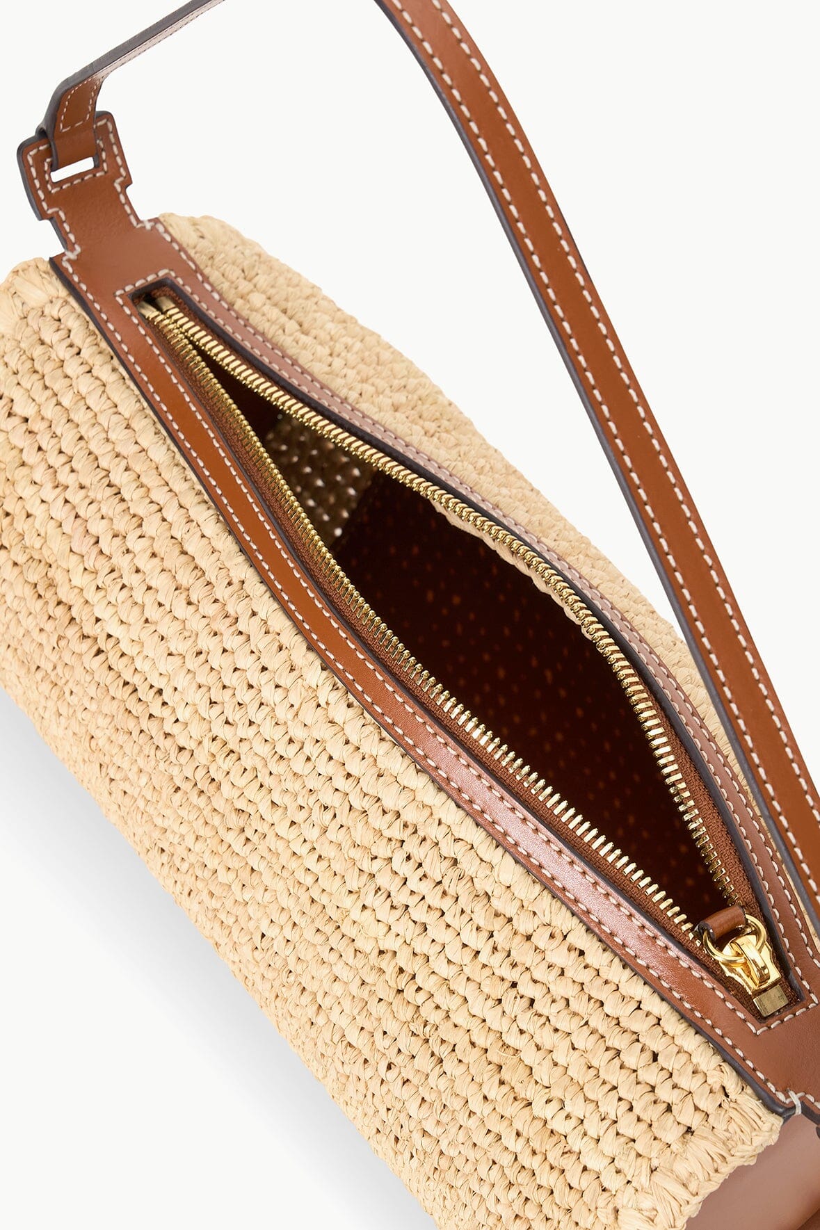 Image MINI TARU RAFFIA BAG | NATURAL TAN 7 of 7 and Clicking this image will trigger a zoom pop-up