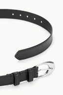 Image MOON BUCKLE BELT - 26MM | BLACK SILVER 3 of 3