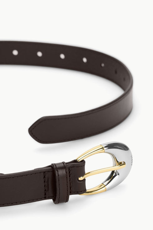 Go to MOON BUCKLE BELT - 26MM ESPRESSO TWO-TONE view 2