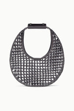 MOON HAND-KNOTTED TOTE BAG | ESPRESSO