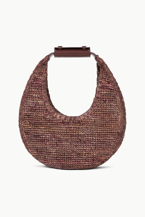 Go to MOON RAFFIA TOTE BAG MAHOGANY view 1