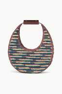 Image MOON RAFFIA TOTE BAG | MIXED RAFFIA 1 of 4