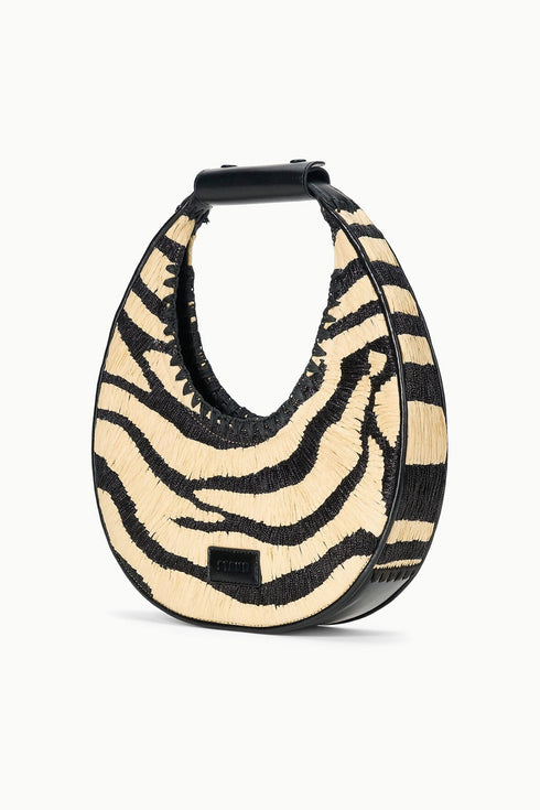 Go to MOON RAFFIA BAG ZEBRA RAFFIA view 2