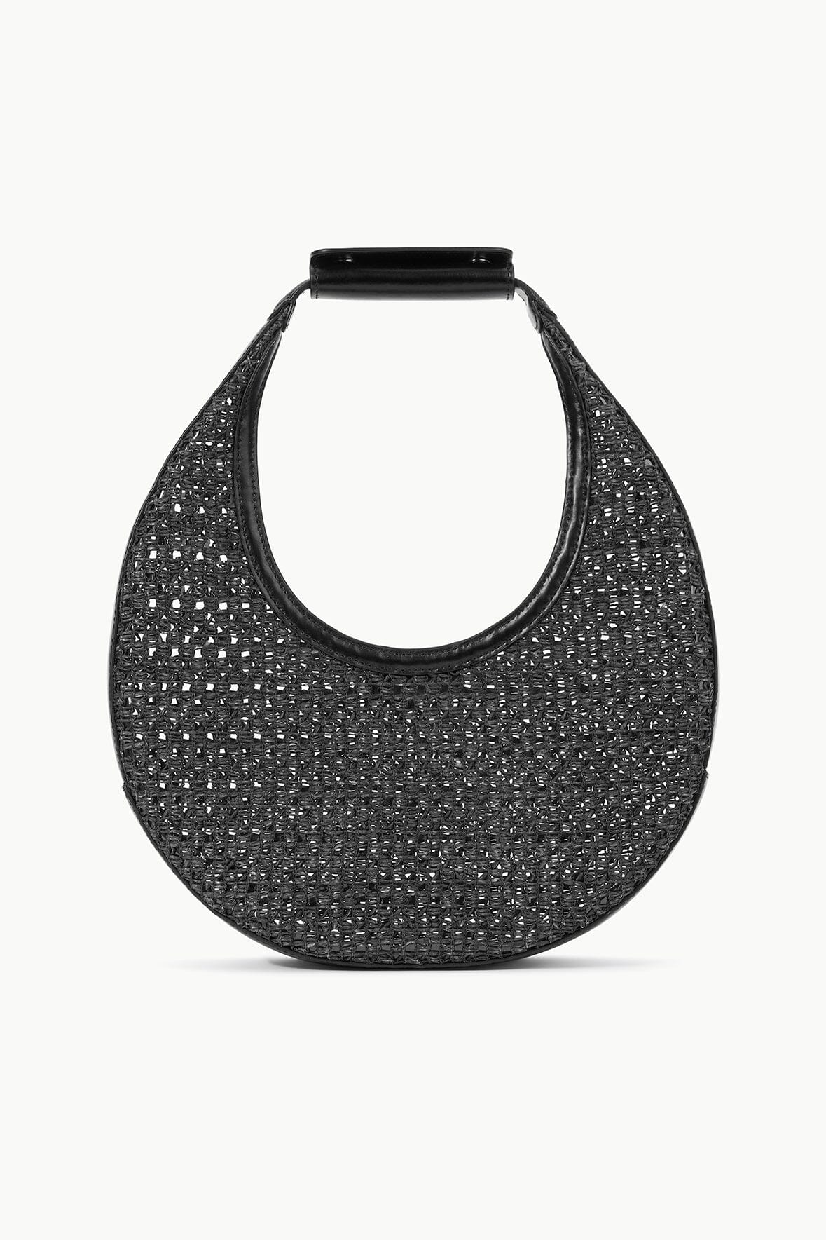 MOON WOVEN BAG BLACK