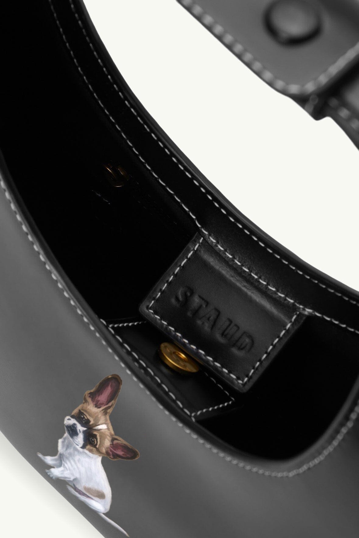 Image CUSTOM MOON BAG | BLACK 3 of 5 and Clicking this image will trigger a zoom pop-up