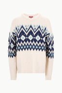 Image MORITZ SWEATER | OATMEAL MULTI FAIRISLE 4 of 4