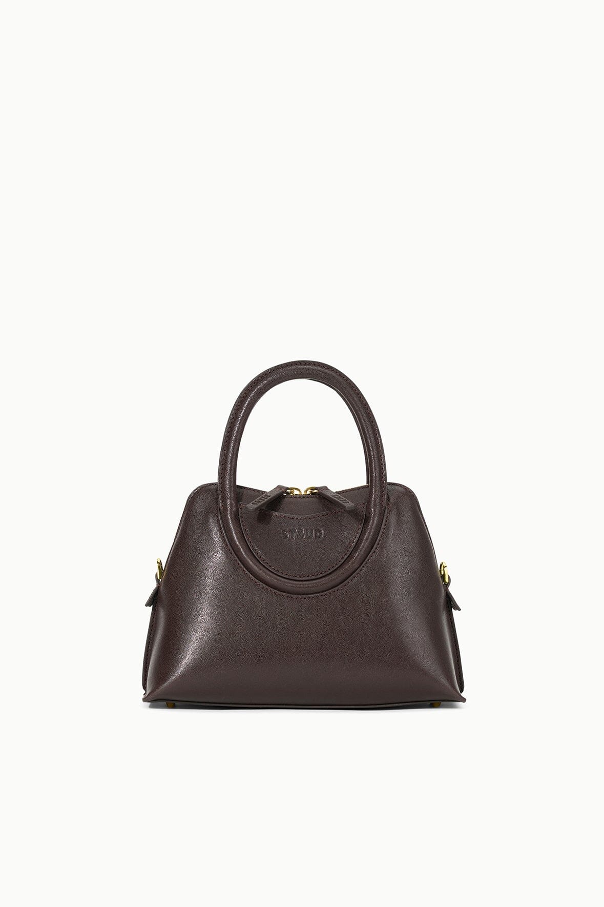 Image NAOMI MINI SATCHEL | ESPRESSO 3 of 7 and Clicking this image will trigger a zoom pop-up