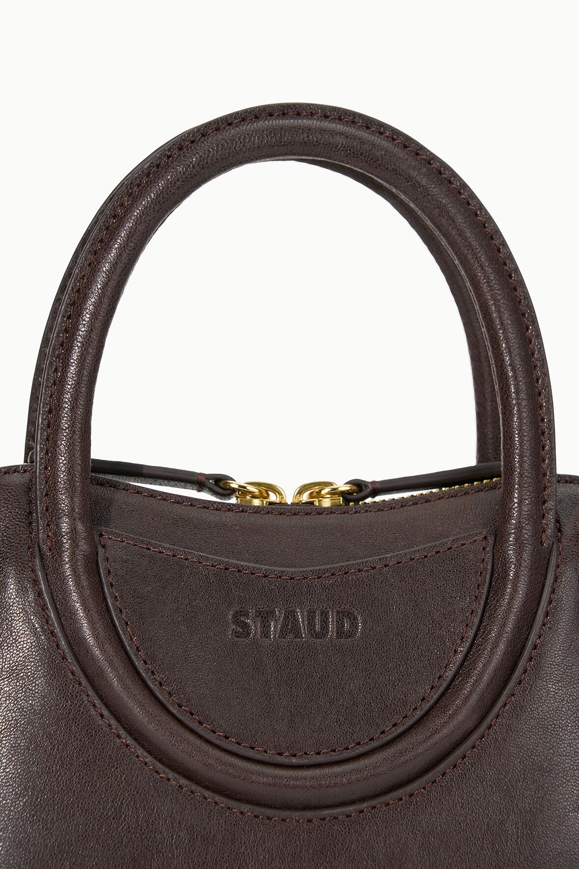 Image NAOMI MINI SATCHEL | ESPRESSO 6 of 7 and Clicking this image will trigger a zoom pop-up