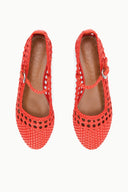 Image NELL MARY JANE FLAT | WILD POPPY 7 of 7