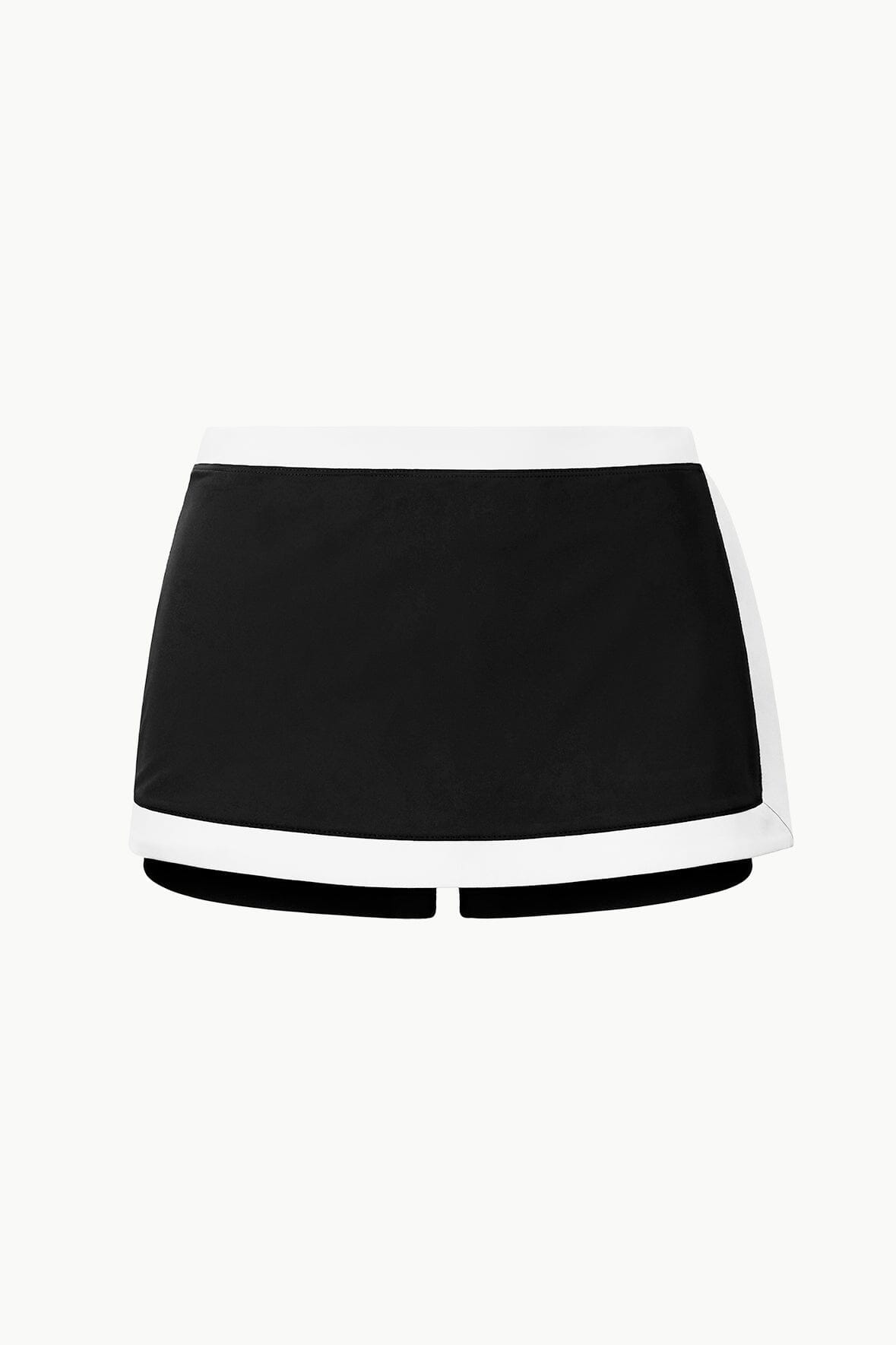 Image NELL SWIM SKIRT | BLACK/WHITE 5 of 5 and Clicking this image will trigger a zoom pop-up