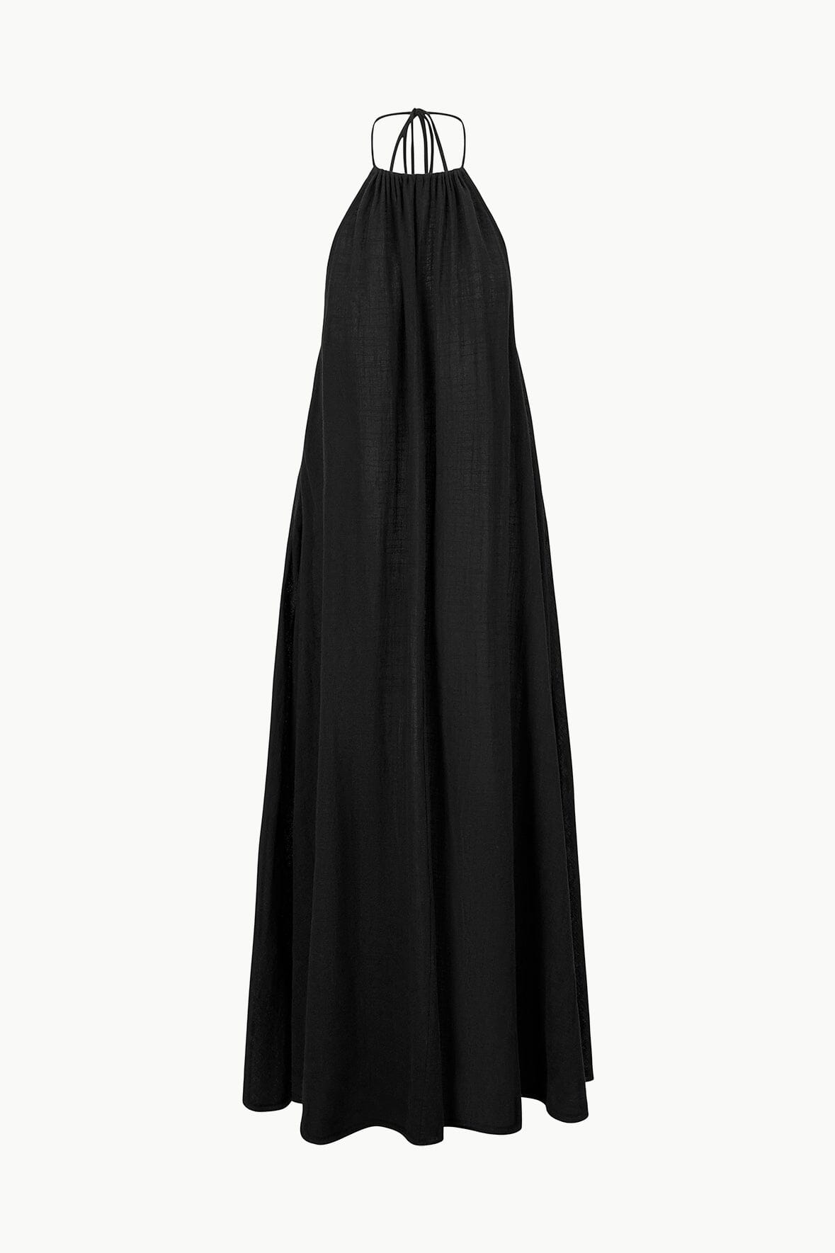 Image NIGHTSHADE MAXI COVERUP DRESS | BLACK 6 of 6 and Clicking this image will trigger a zoom pop-up