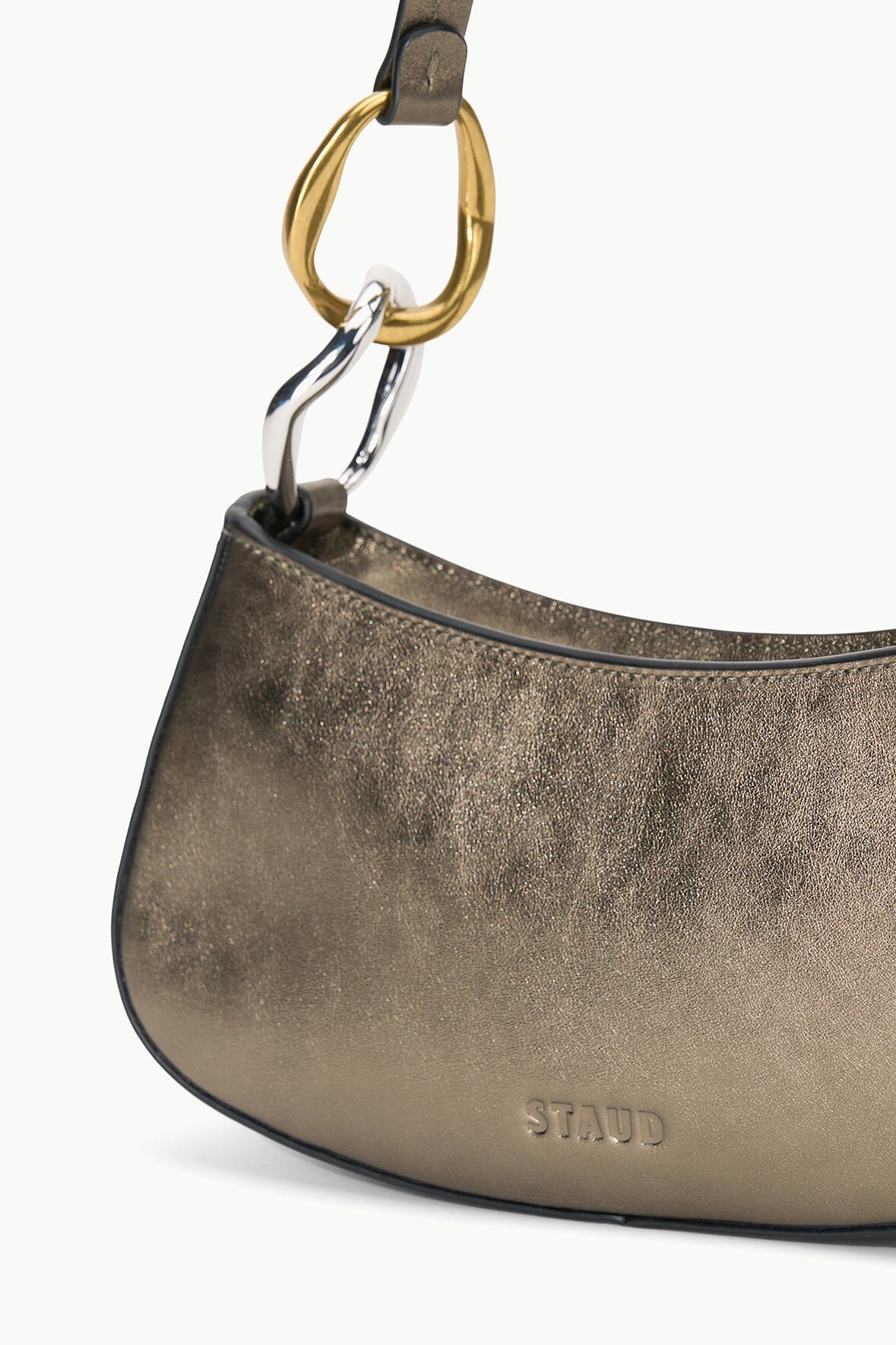 Image OLLIE BAG | AGED BRONZE 4 of 6 and Clicking this image will trigger a zoom pop-up