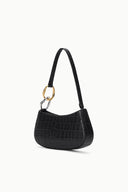OLLIE BAG | BLACK CROCO