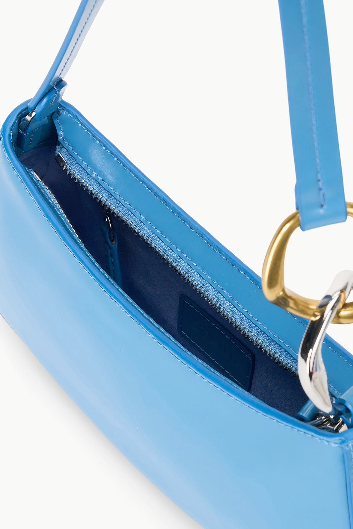 Image OLLIE BAG | STAUD BLUE 7 of 8 and Clicking this image will trigger a zoom pop-up