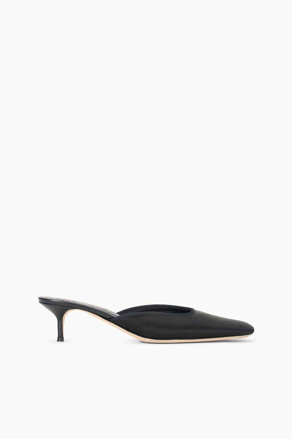 Image OTTO KITTEN HEEL | BLACK 1 of 7 and Clicking this image will trigger a zoom pop-up