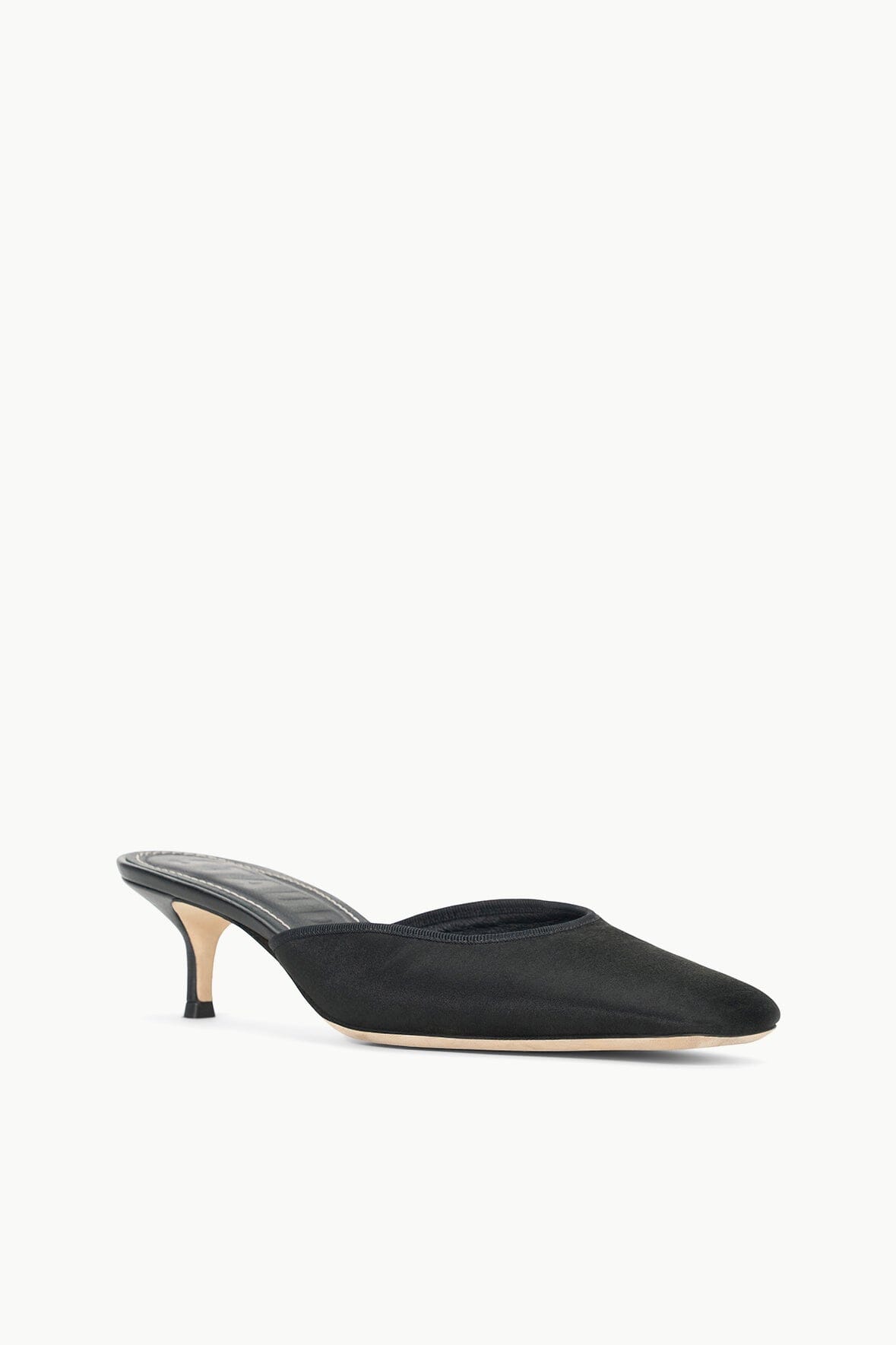 Image OTTO KITTEN HEEL | BLACK 3 of 7 and Clicking this image will trigger a zoom pop-up