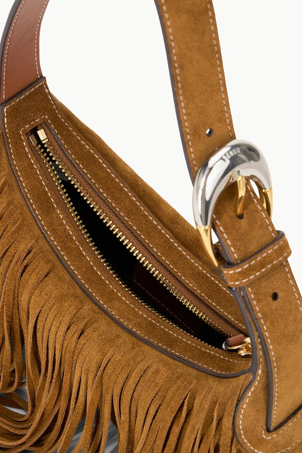 Image OWEN BAG | TAN FRINGE 5 of 9 and Clicking this image will trigger a zoom pop-up