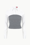 Image O'KEEFE TOP | CHARCOAL WHITE 4 of 4