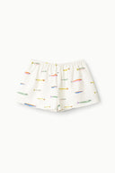Image PADDLE LINEN SHORT | POP SARDINES IVORY 6 of 6