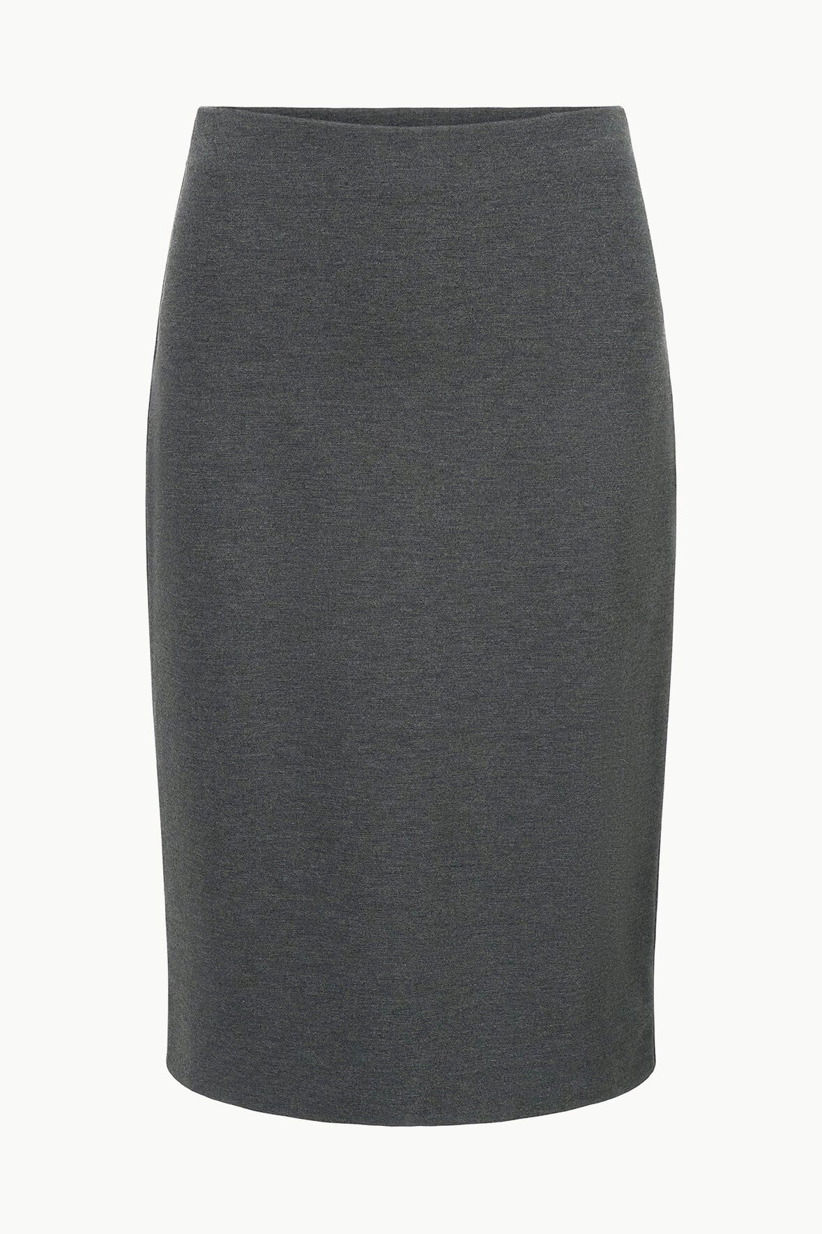 PASCALE PENCIL SKIRT HEATHER GREY