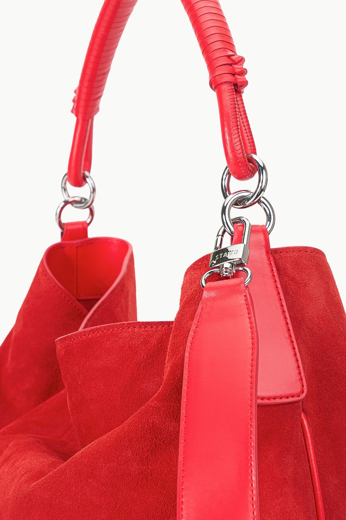 Image PERRY BAG | CHILI SUEDE 5 of 6 and Clicking this image will trigger a zoom pop-up