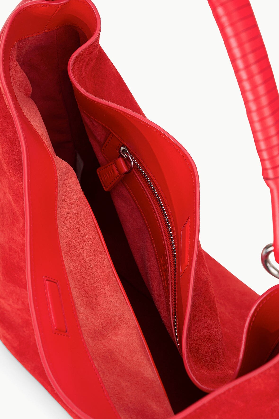 Image PERRY BAG | CHILI SUEDE 6 of 6 and Clicking this image will trigger a zoom pop-up