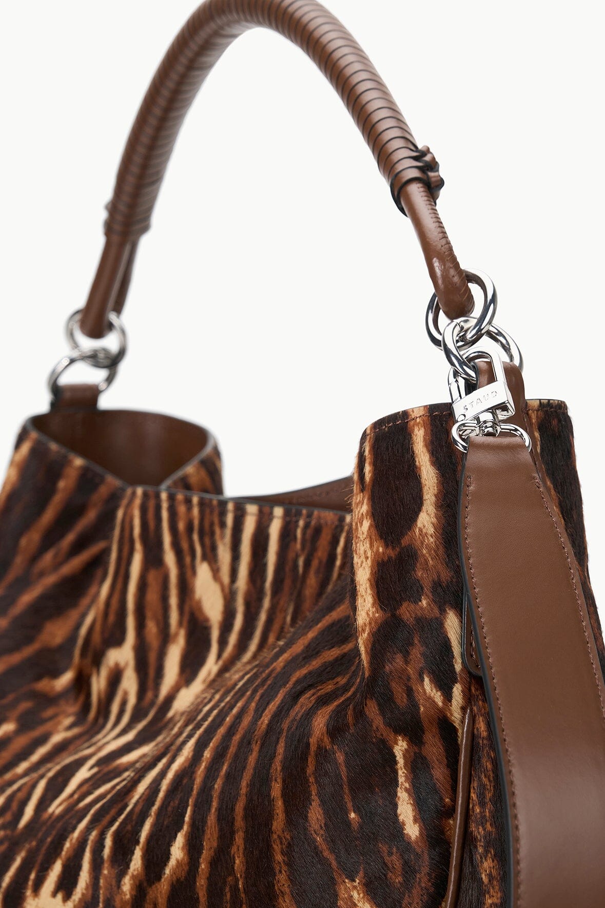 Image PERRY BAG | LADY LEOPARD CACAO 5 of 6 and Clicking this image will trigger a zoom pop-up