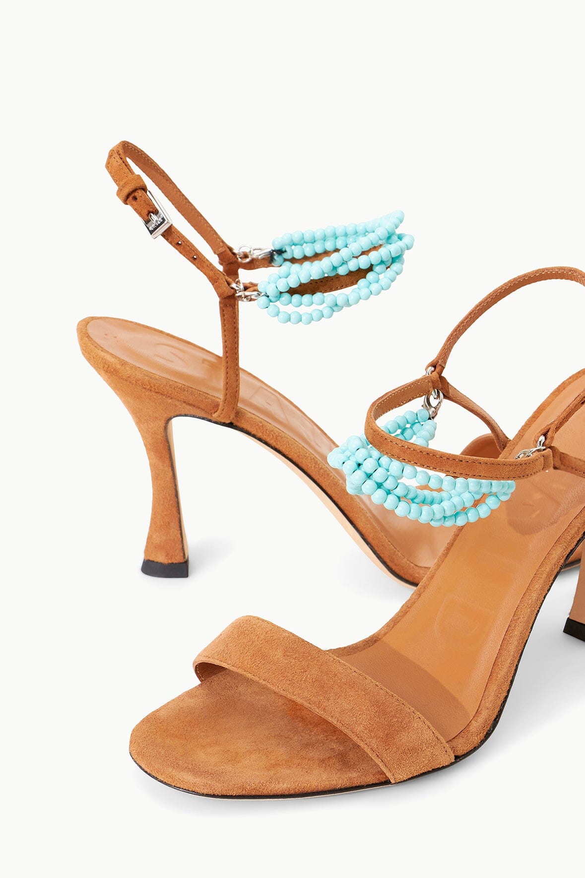 Turquoise block heel outlet sandals